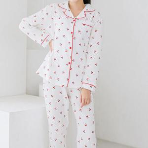 아트박스/아도라하우스 여성 잠옷 홈웨어 체리 파자마
