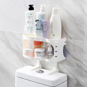 아트박스/예은 욕실변기 자투리코너 수납장 선반2단