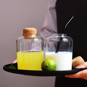 아트박스/와인앤쿡 빈티지 코르크 보틀 유리병 1개