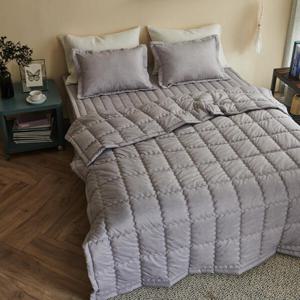 아트박스/르헤브 클로젯 고밀도 피치스킨 사계절 이불패드세트Q