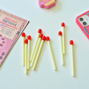 아트박스/올패턴 성냥 볼펜(5개 1세트)