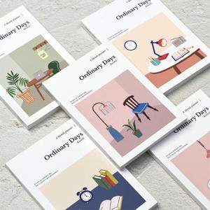 아트박스/모노라이크 B6 오디너리 데이즈 6개월 다이어리 (만년