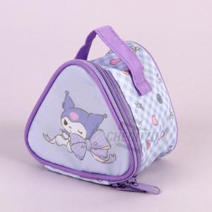 아트박스/천유 [산리오] 쿠로미 빅리본 삼각 파우치