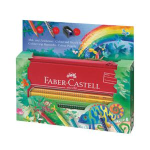 아트박스/파버카스텔 파버카스텔 그립 색연필 정글 16색 세트