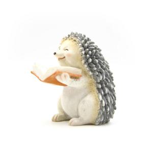 아트박스/데팡스 화분피규어 책읽는 고슴도치 중형