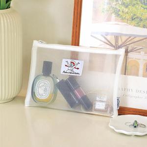 아트박스/퍼즐사랑 메쉬 파우치 - 빨강머리앤 (화이트)