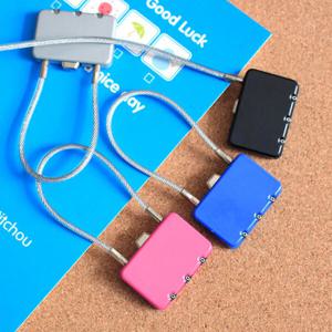 아트박스/위드마켓 다용도 와이어 번호 자물쇠