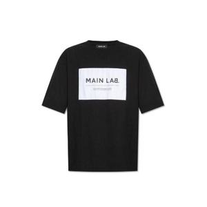 Balmain 로고 디테일 크루넥 티셔츠 CH6EH015JH91 EAB TP942532163