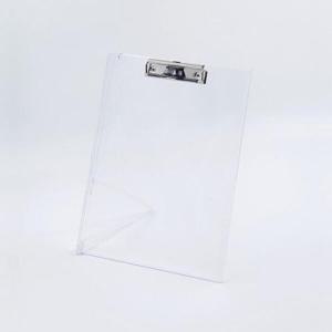 아트박스/오피스큐 문화 스탠딩 투명 클립보드 A4 F915N-71 낱개