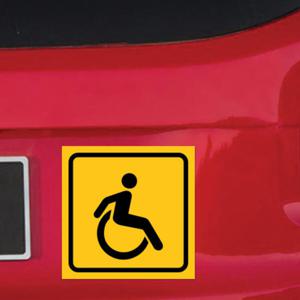 아트박스/리틀메테오 자동차 자석 스티커 LMCM-090 SQ 픽토그램