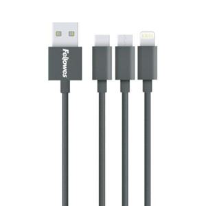 아트박스/펠로우즈 펠로우즈 3-in-1 멀티 충전케이블 1.2M