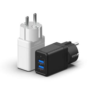 아트박스/아트뮤 퀵차지3.0 접지 듀얼 고속 충전기 36W GQ210