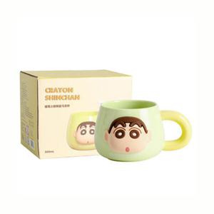 아트박스/키즈키즈 짱구 3D 페이스 머그컵 그린(H216974)