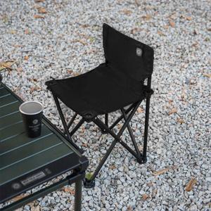 아트박스/카즈미 카즈미 필드 컴팩트 체어 블랙 접이식캠핑의자