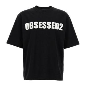 디스퀘어드2 프린트 크루넥 티셔츠 S74GD1478D20033 900