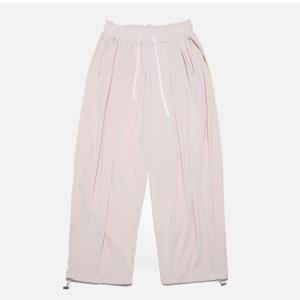 [리빌모아]남녀공용 골지 힙한 통 와플 팬츠 DS2-PTS-Q003-크림