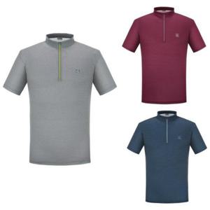 [레드페이스]TSM24010_남성 피케허니컴하프짚티셔츠