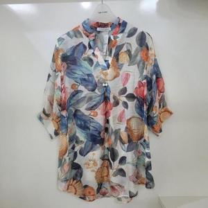 더스토아 DP01 진주 나염 블라우스 T25tdx247l063