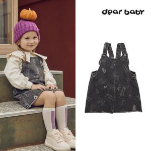 [아가방]로지데님멜빵스커트(BLACK) 01P534055