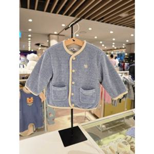[블루독베이비] 25 FW(블루)SOFT코듀로이재킷(45A1311001) 백일 돌 간절기 점퍼 조카 선물 등원 (45A131100