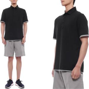[브루넬로쿠치넬리] 25SS 남성 페이크 레이어드 폴로 반팔티셔츠 (M0B133966 CCB75 25S)
