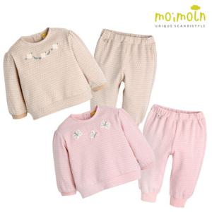 [모이몰른]유아 클로버자카드 상하복 세트 M251STB10P