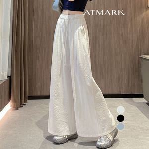 ATMARK 와이드플리츠서머밴딩팬츠_AA53PT040G