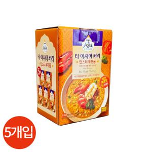 티아시아 랍스터 푸팟퐁 커리 170g x 5개