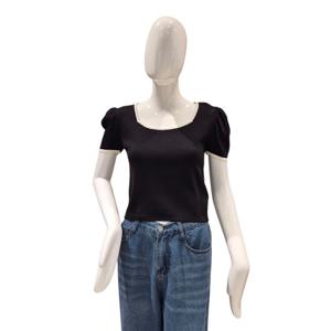 [파파야]배색 스퀘어 티셔츠(PNPRKT005B)