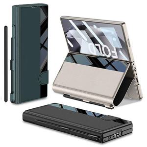 갤럭시Z폴드7 제트지 카드 펜수납 다이어리가죽 힌지보호 케이스