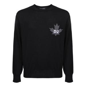 디스퀘어드2 긴팔 티셔츠 S74HA1371 S18332 961 Black