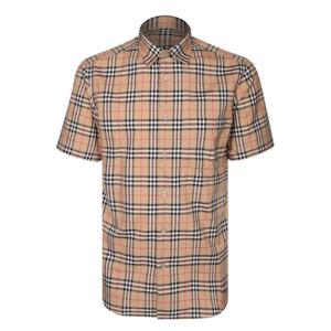 버버리 반팔 셔츠 8079589 A7028 Beige