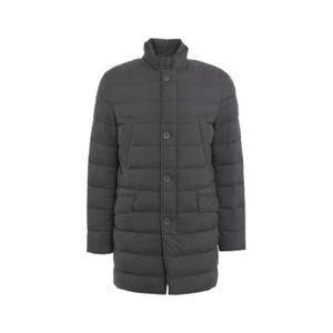 Herno 싱글 브레스티드 패딩 코트 PI007ULE12456Z 9480ANTRACITE TP945346821