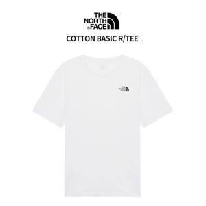 노스페이스 공용 코튼 베이직 반팔 기본 티셔츠 NT7UR08B