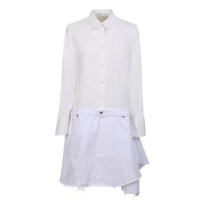 JW앤더슨 미디 원피스 DR0343 PG1248 001 White