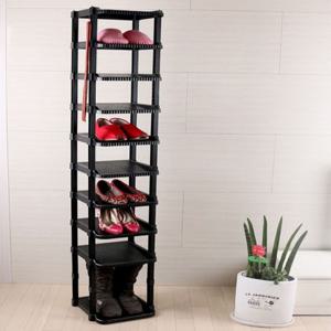 공간활용 신발정리대 현관정리 신발장 10켤레 부츠형 플라스틱신발정리대 신발정리대 슈즈랙 플라스틱슈즈