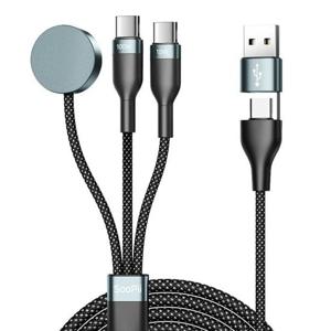 수피 올인원 멀티 PD PPS 100W C타입 애플워치 3in1 초고속 충전케이블 S61