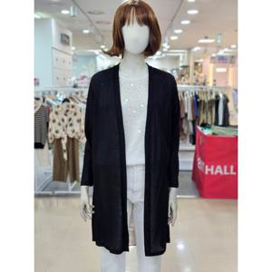 [아날도바시니]쉬폰백 배색 저지 가디건 AY07CD01S1