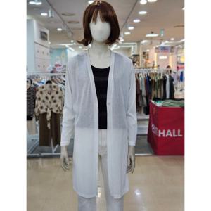 [아날도바시니]쉬폰백 배색 저지 가디건 AY07CD01S