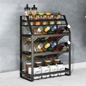 모던키친 4단 양념통선반 주방정리 조미료정리선반