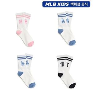 [MLB키즈] 베이직 스트라이프 일대일 양말 7ASOB075N