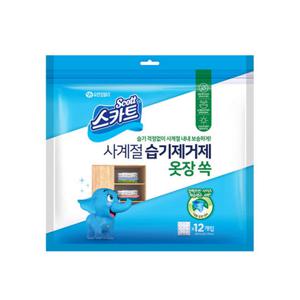 스카트 사계절습기제거제 옷장쏙 30gX12입