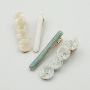 제이로렌 페블 호마이카 집게핀 2pcs 세트 H01374