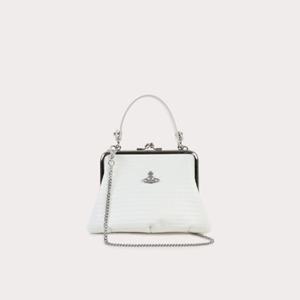 [공식] 비비안웨스트우드  미니 크로커다일 프레임 크로스백 (VPTCBA0009 01)