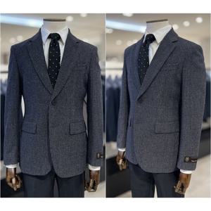 [레노마캐주얼]25년 F/W 신상 가을/겨울 프리미엄 수입원단 모직 네이비자켓 RRDIBJ92A EK365