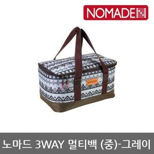 OU 노마드 3WAY 멀티백 (중)-그레이 N-7579