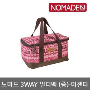 OU 노마드 3WAY 멀티백 (중)-마젠타 N-7580