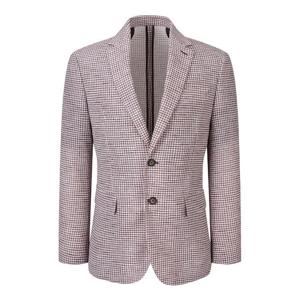 [파렌]24S/S 파렌하이트 와인 체크 퍼펙트핏 캐주얼 자켓 FIEAD4310