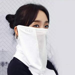 얼굴햇빛가리개 골프마스크 자외선차단 냉감 쿨 마스크 UV차단 자전거 등산 운동 안면 마스크