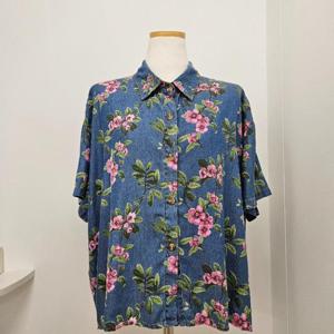 클리지 HC35 플라워루즈핏셔츠 CP5WBL4958FR